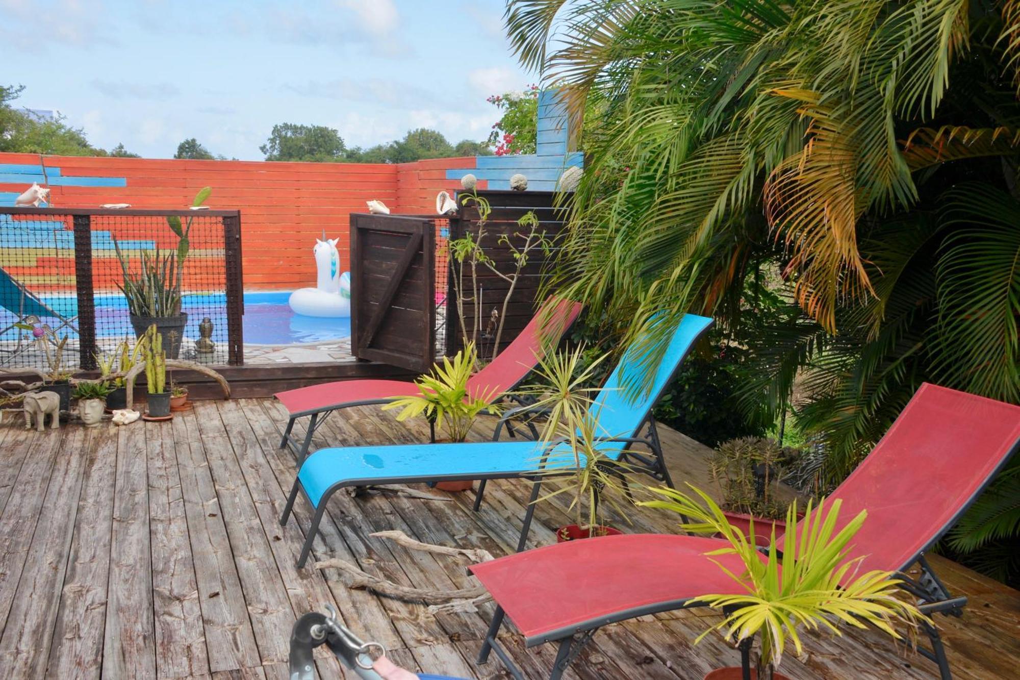 Bungalow La Perle - Jacuzzi - Piscine Saint-Francois  Exterior photo